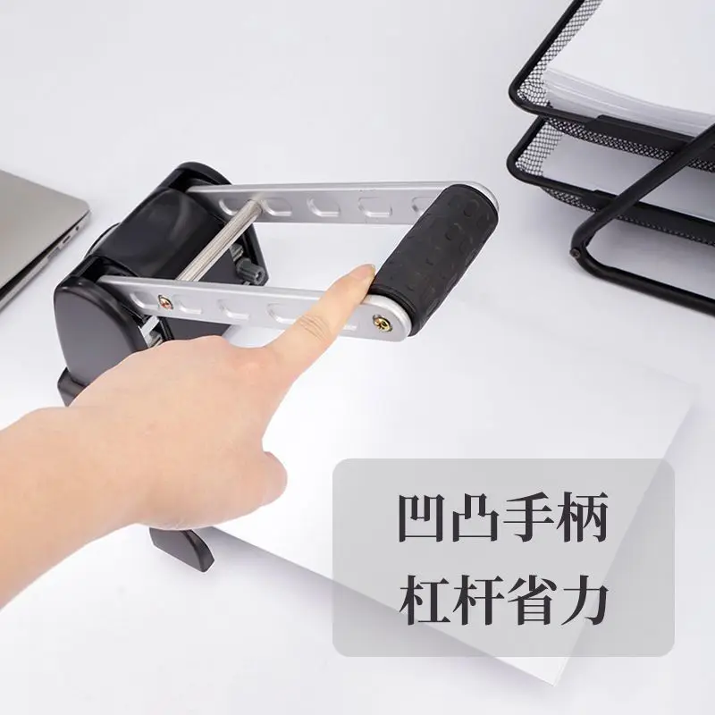 

Manual Hole Punch, Stationery Binding, Two Hole Punch, Hole Punch, Double Hole Punch, Heavy Duty Thick Layer 150 Sheets