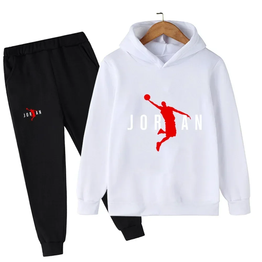 Kids Clothing Set, Kids Sports Suit, Children Sports Suit, Sportswear Hoodie + Trousers