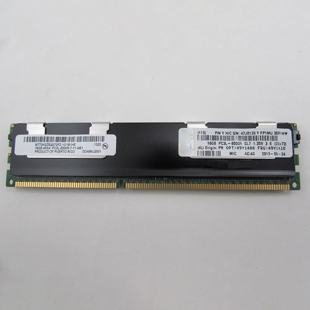 1PCS Server Memory For IBM RAM X3850 X5 X3650 M3 M4 49Y1400 49Y1418 16GB DDR3 6 1PCS Server Memory For IBM RAM X3850 X5 X3650 M3 M4 49Y1400 49Y1418 16GB DDR3 - Image 4