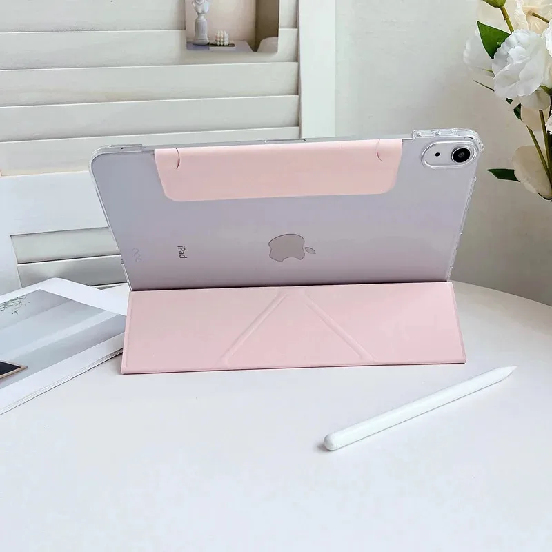 Versatile Multi-Folding Smart Tablet Cover - Protective Case