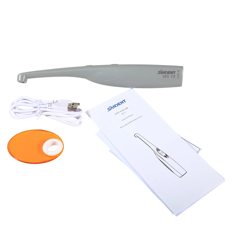 Dental Wireless LED Curing Light 2200 mw/cm2 Highlight LV3 Curing Lamp Dental Resin Dentisty Equipment