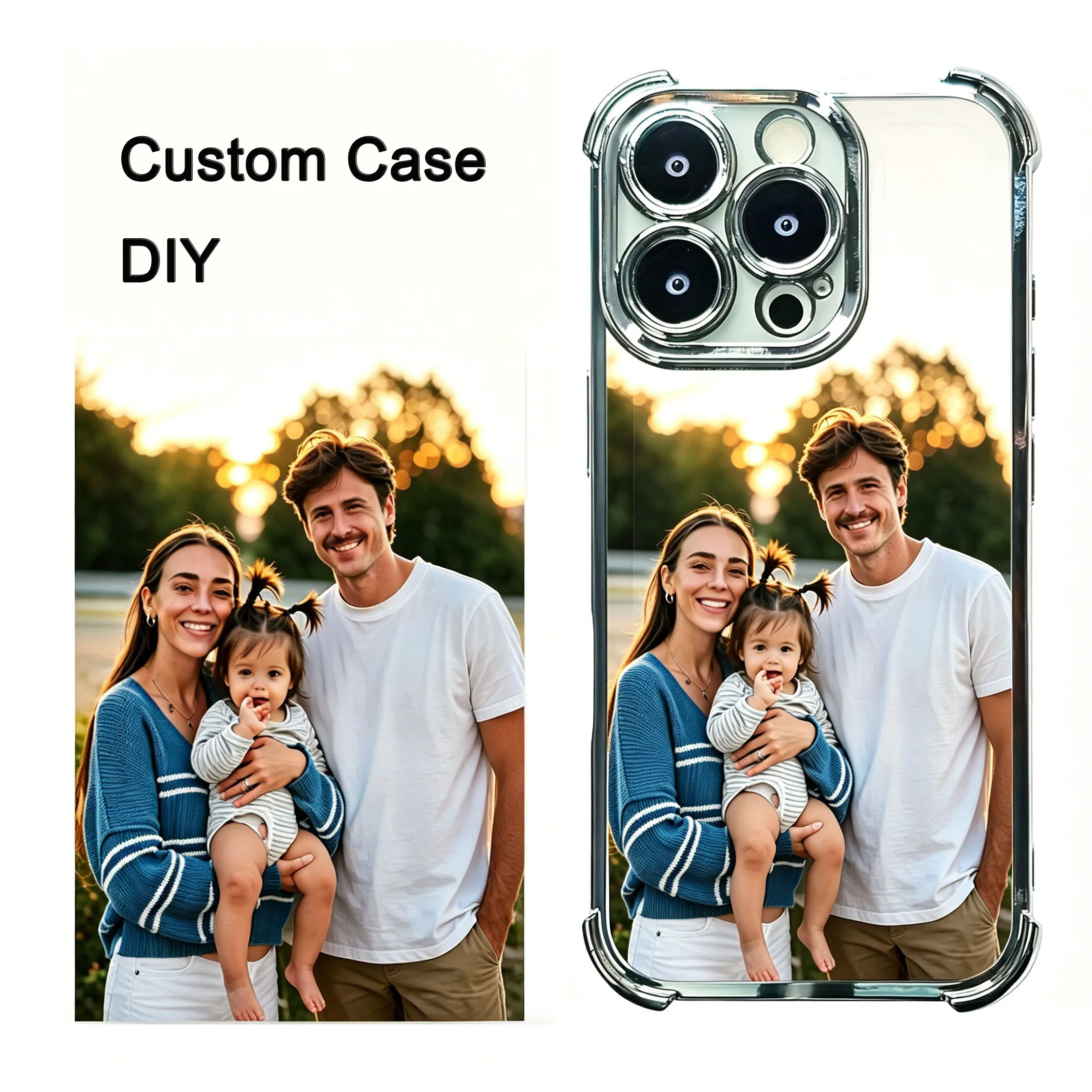Durable Four-Corner Fall-Proof Custom Phone Case