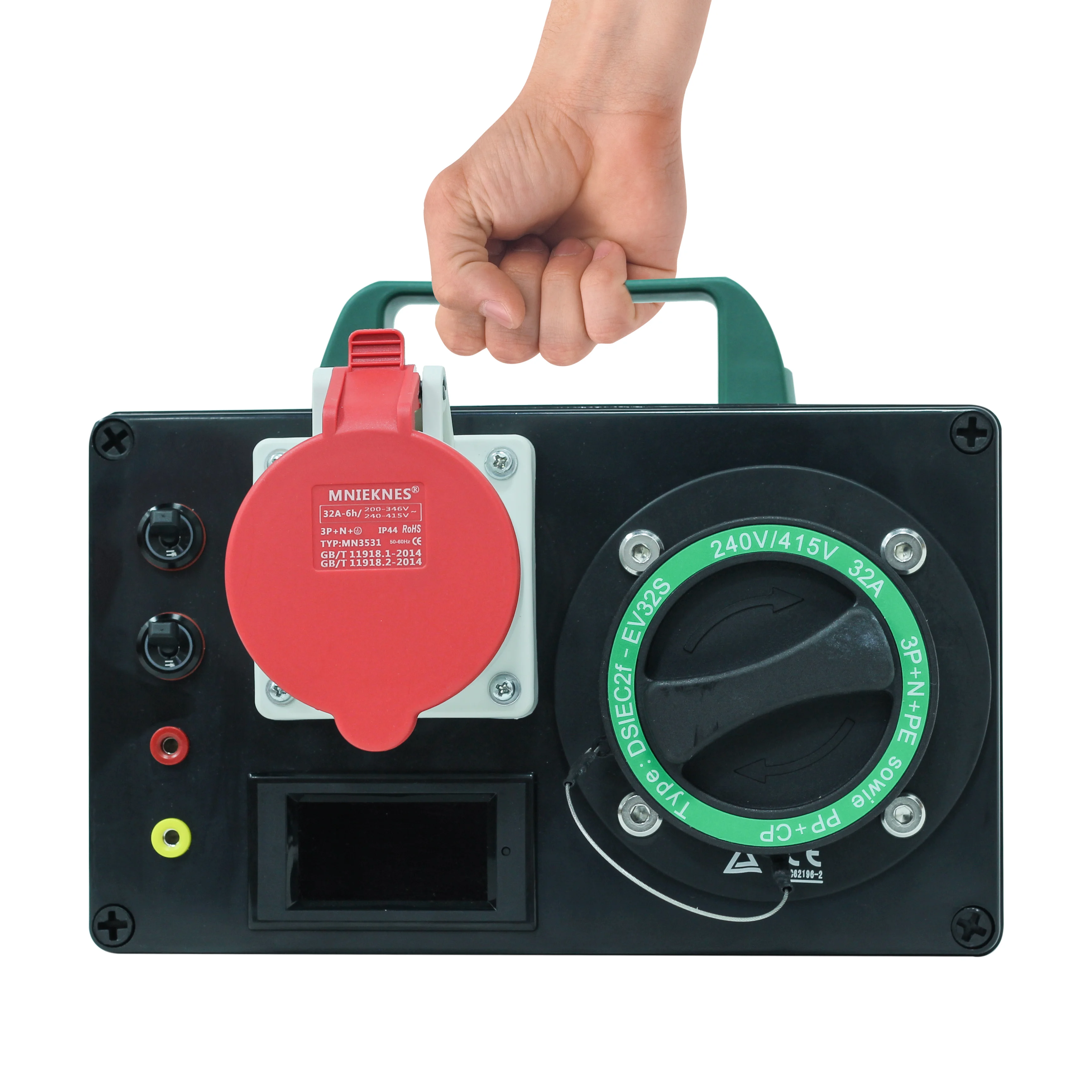 

Hengyi ev vehicle charger simulator portable ev vehicle charger test with Type 2 socket