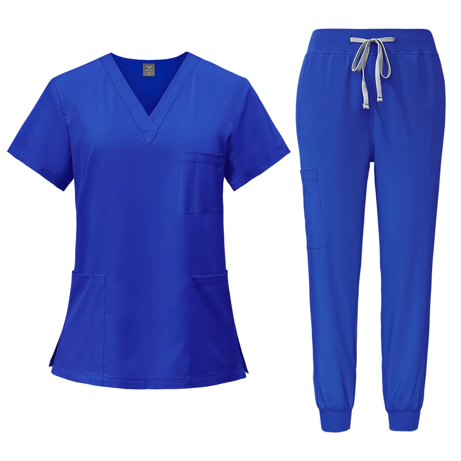 

Multicolor Unisex Short Sleeved Phary Nurse Uniform Hospital Doctor Workwear Oral Dental Surgery Uniforms Medical Scrubs Sets