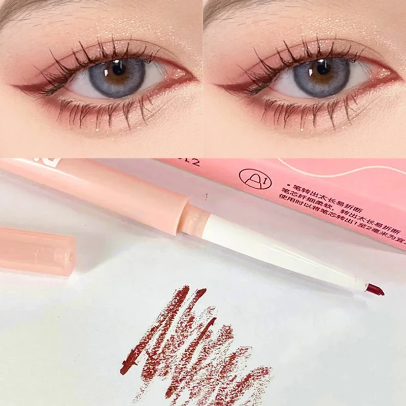 Eyeliner Gel Pencil Waterproof Soft High Pigment Eyeliner Pen Eyes Makeup Cosmetic