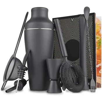Black Cocktail Shaker Set 1