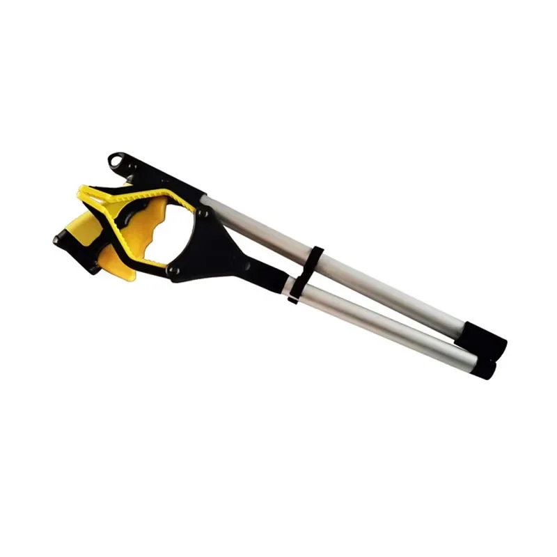 مشبك تمديد نفايات قابل للطي بطول 32 بوصة، مع عصا ا...