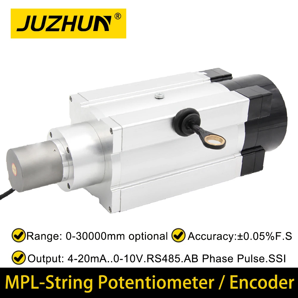 JUZHUN MPL Series Rotary Encoder Pull Rope Resistance Potentiometer ...