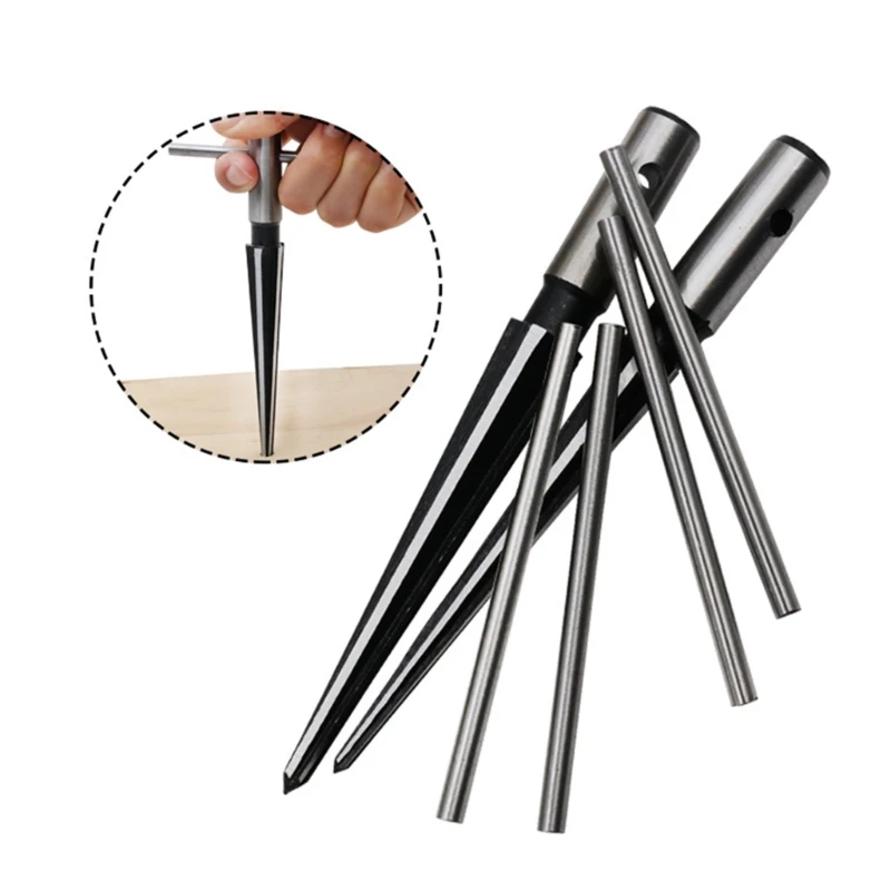 테이퍼 리머 챔퍼 디버링 확대 6 섕크 공구 3-13mm 5-16mm