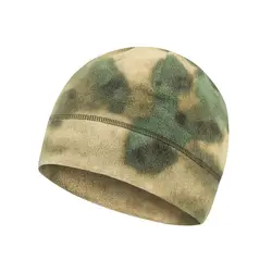Camo Bonnet Hat: Winter Thermal Beanie (1)