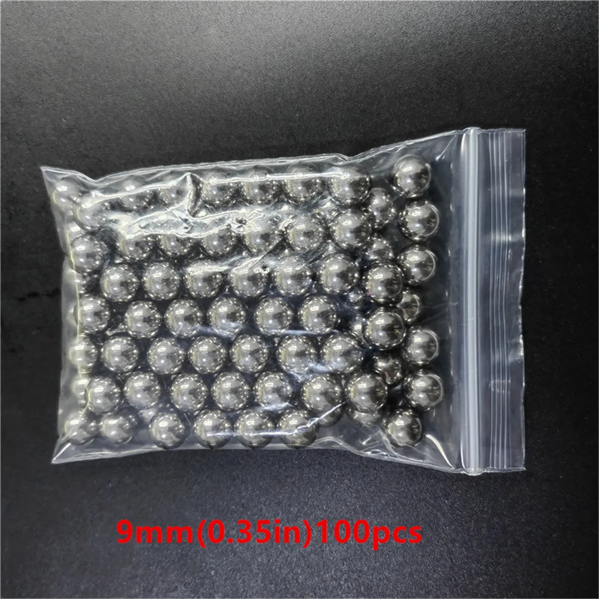 Steel Slingshot Steel Ball Slingshot Ammo 9mm/0.35in 9.5mm/0.37in 10mm/0.39in 11mm/0.43in High Carbon 100pcs1set