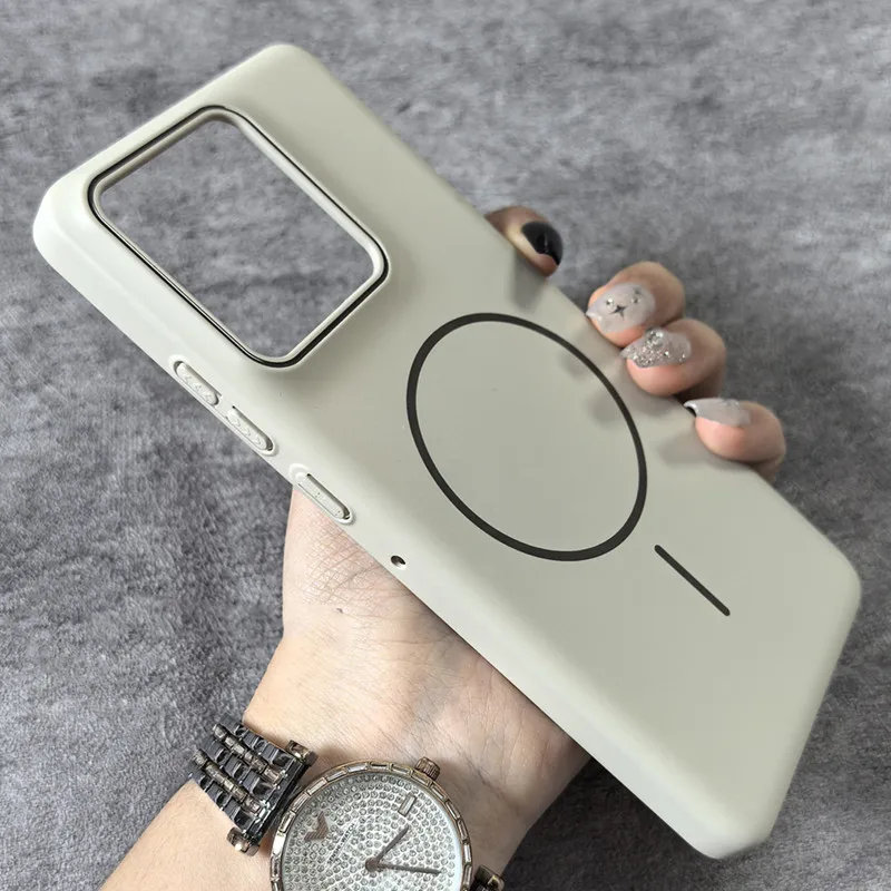 Magnetic Anti-Fingerprint Matte Hard Slim Back Case Cover