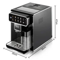 RAF New Commercial Full Automatic Smart Coffee Makers Espresso Cappuccino Latte Coffee Machine With Milk Tank 2