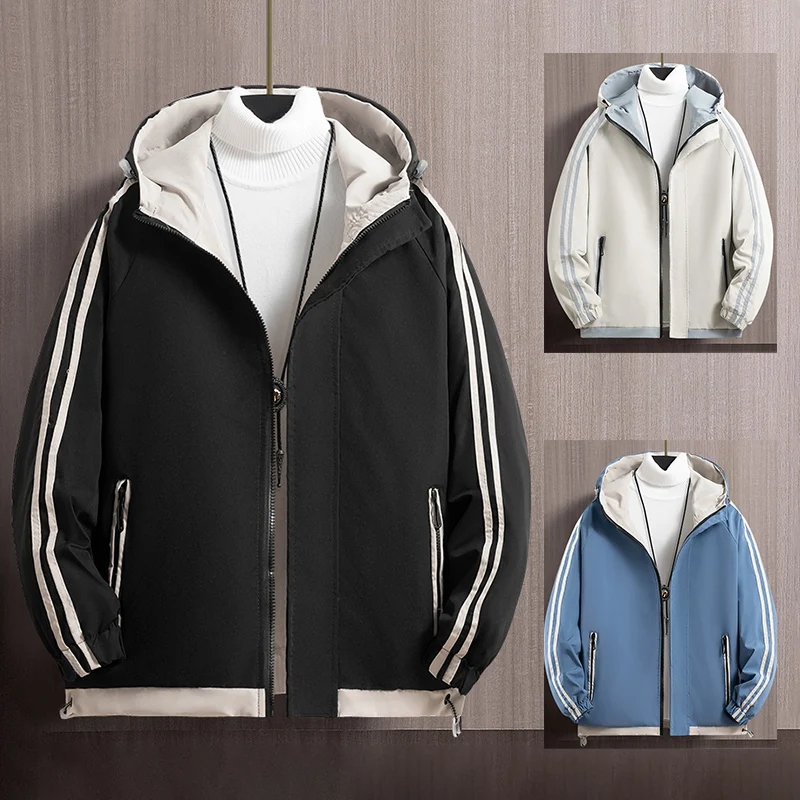 

Men's Tops Jacket Coat Hooded Windbreaker Athletic Casual