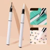 1pc Double Headed Nail Art Dot Diamond Crayons Gel Painting Diamond Pen Picker Manicure Art Wax Tip Adhesive Point Drill Pen 2