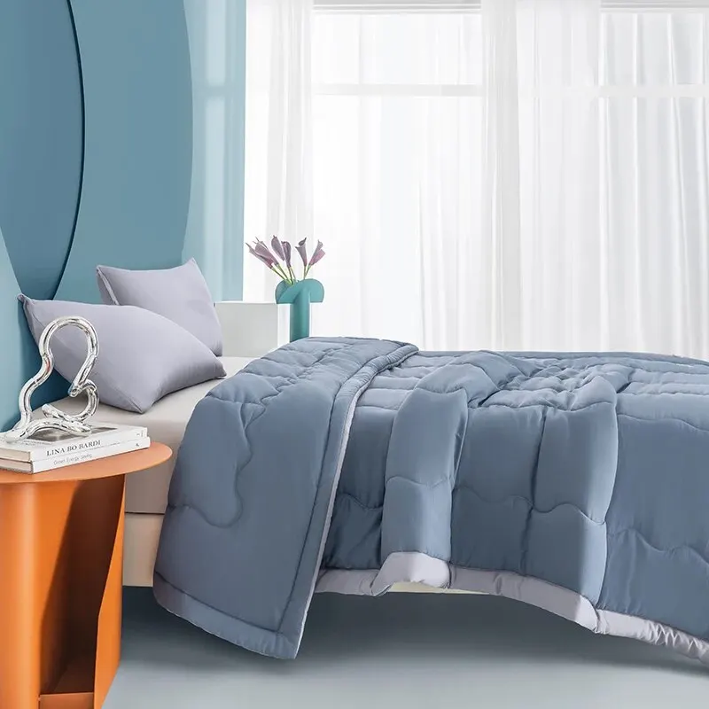 Summer Cool Quilt Pure Water Washes Cotton Air Conditioner Machine Washable Quilt Core Dormitory Single Cooling Blanket