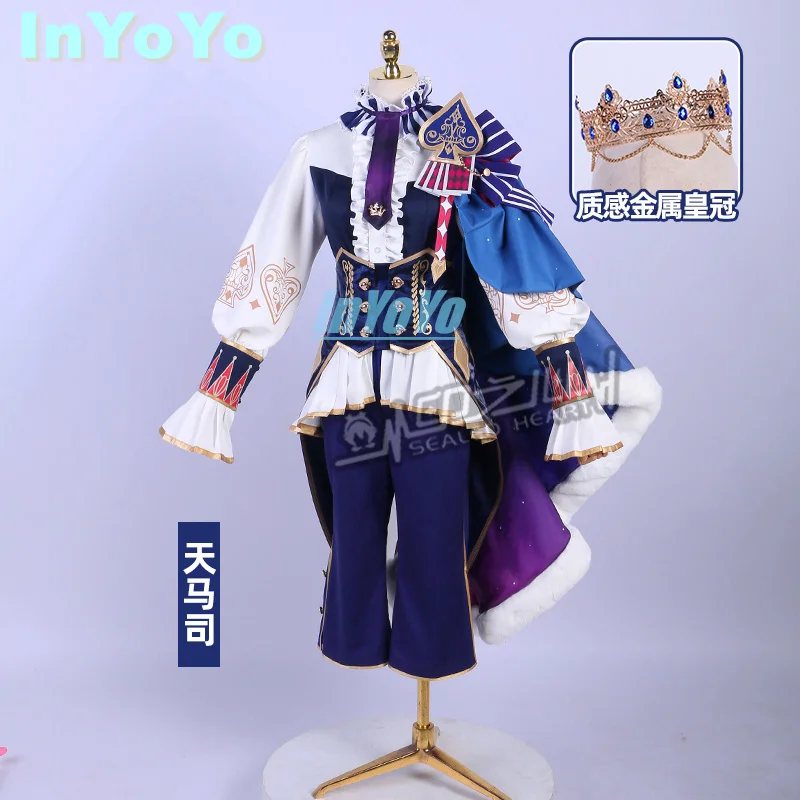 

InYoYo PJSK Tenma Tsukasa Cosplay Project Sekai Costume Fashion Uniform Game Suit Halloween Party Outfit Clothing Unixex New