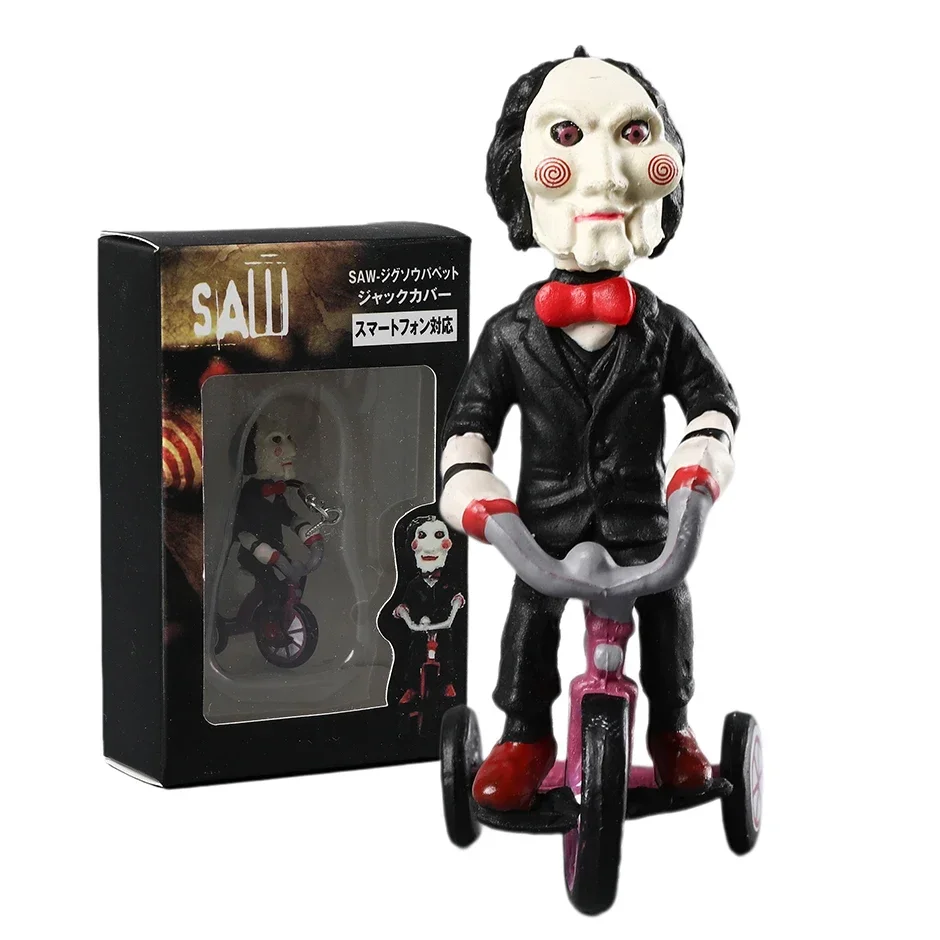 thumbnail image 1 of Figura en miniatura de la película de terror Saw Billy, Thriller Dolls, modelo de juguete de PVC, 1 of 5