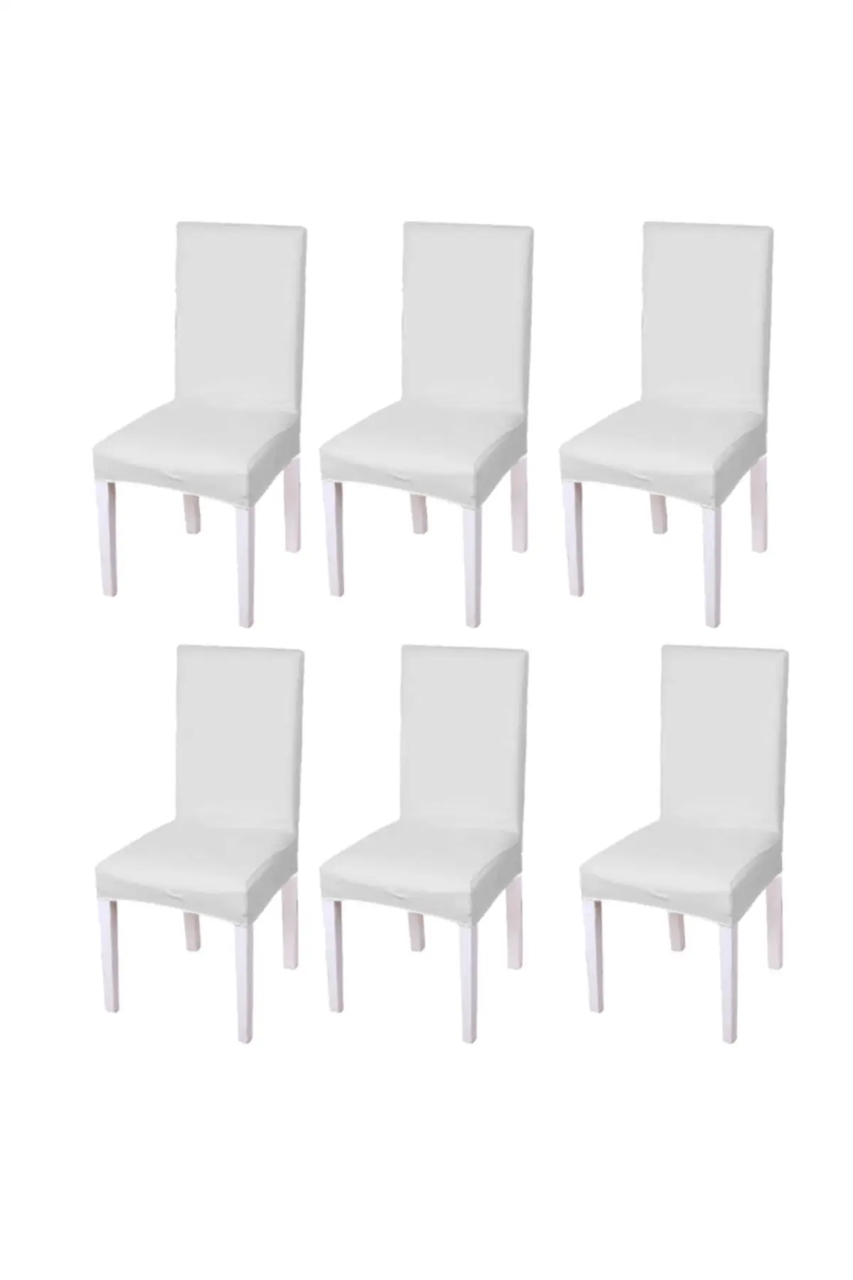 

6-Pumper Patterns Lycra Fabric Twinkable Chair Cover Case Polyester White Salon Textile Home &