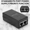 10/1PCS 24V 0.5A 12W POE Splitter Short Circuit Protection POE Injectors Desktop Power Poe Injector For IP Camera Power Supply 3
