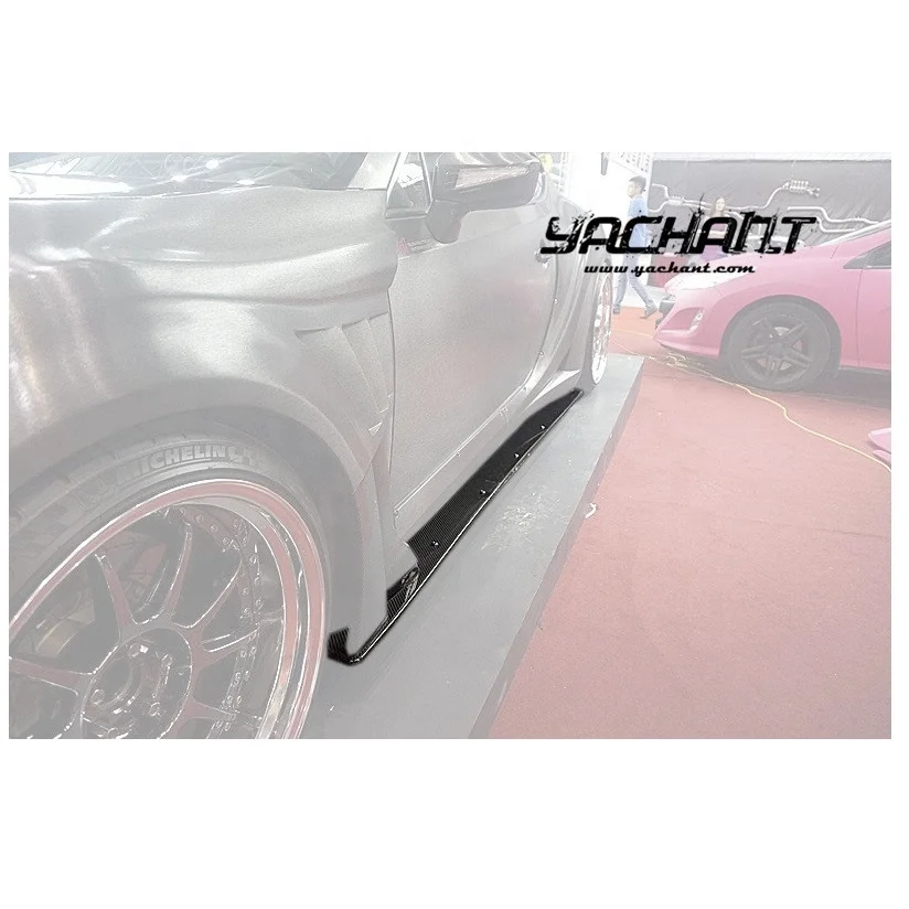 

FRP стекловолокно 2012 до 2018 GT86 FT86 ZN6 FR-S BRZ ZC6 VS боковая юбка с широким корпусом комплект нижней части для GT86 FT86