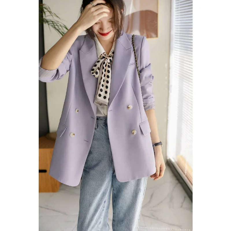 

UNXX Women Jacket Contrast Color Blazers Spring 2023 Elegant Turndown Collar Single Breasted Coat Women Clothing Female Harajuku