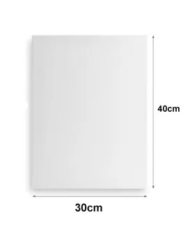 Bview Art 2pcs 30x40cm 100% Cotton 280g Blank Stretched Canvas Oil Acrylic & Pouring Art 5