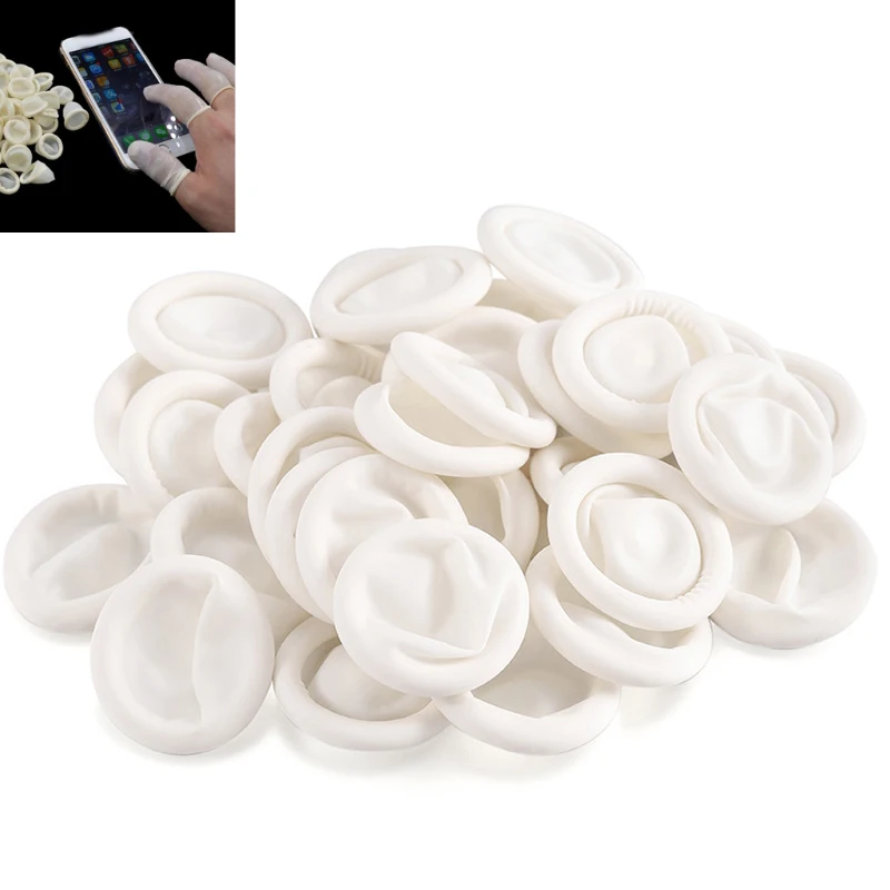 Lot De 400 Doigtiers En Latex Antistatique - Protection Des Doigts Pour Travail électronique, Médical, Etc.