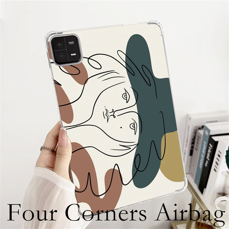 

Character Sketch Anti-fall Case for Redmi Pad SE 11 Redmi pad 10.61 Soft Clear Cover for Xiaomi Mi Pad 5 11 Mipad 6 11 pro Funda