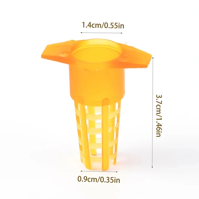 20 Pcs Plastic Bee Queen Ketrecek Cella Fedele Cap Védő Mobil Szerszám Méhészeti Ellátás Szerszámok - Image 5