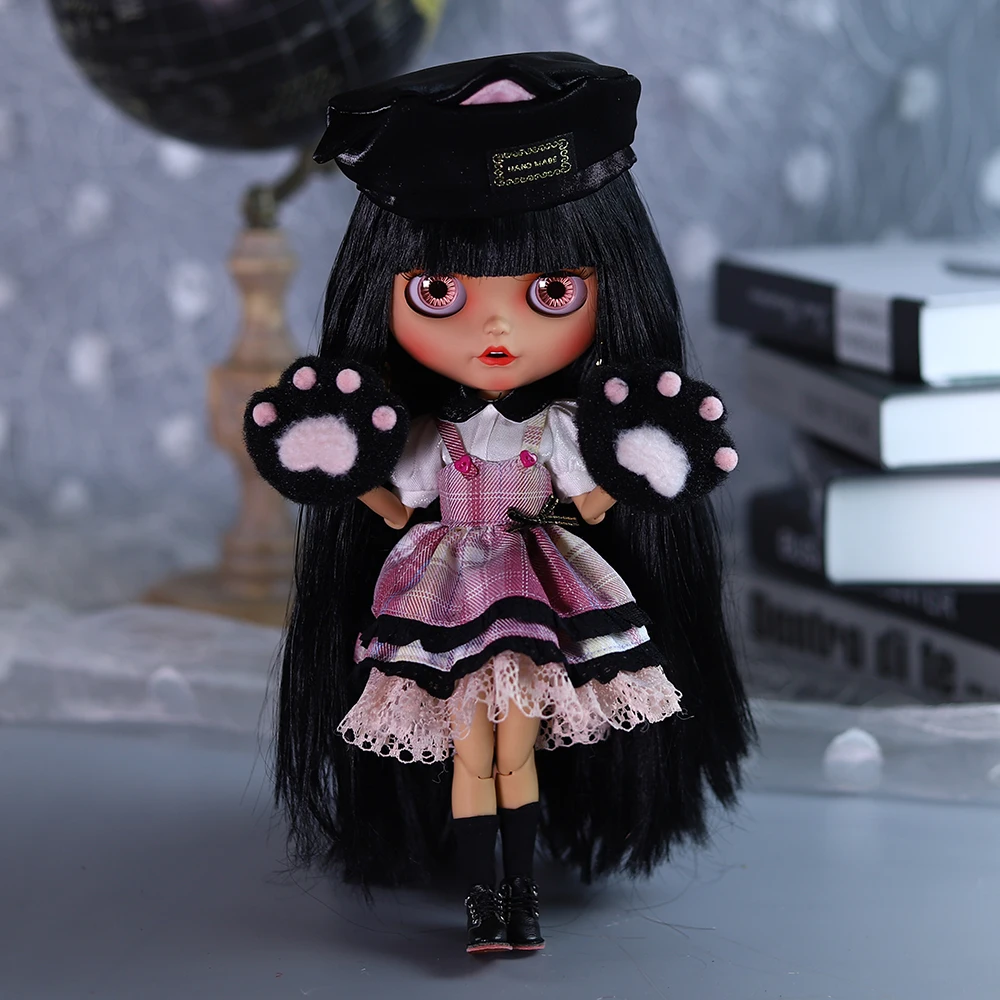 ICY DBS blyth doll 1/6 BJD Joint body Tan skin Matte Face 30cm on sale special price toy gift Anime Girl SD 3