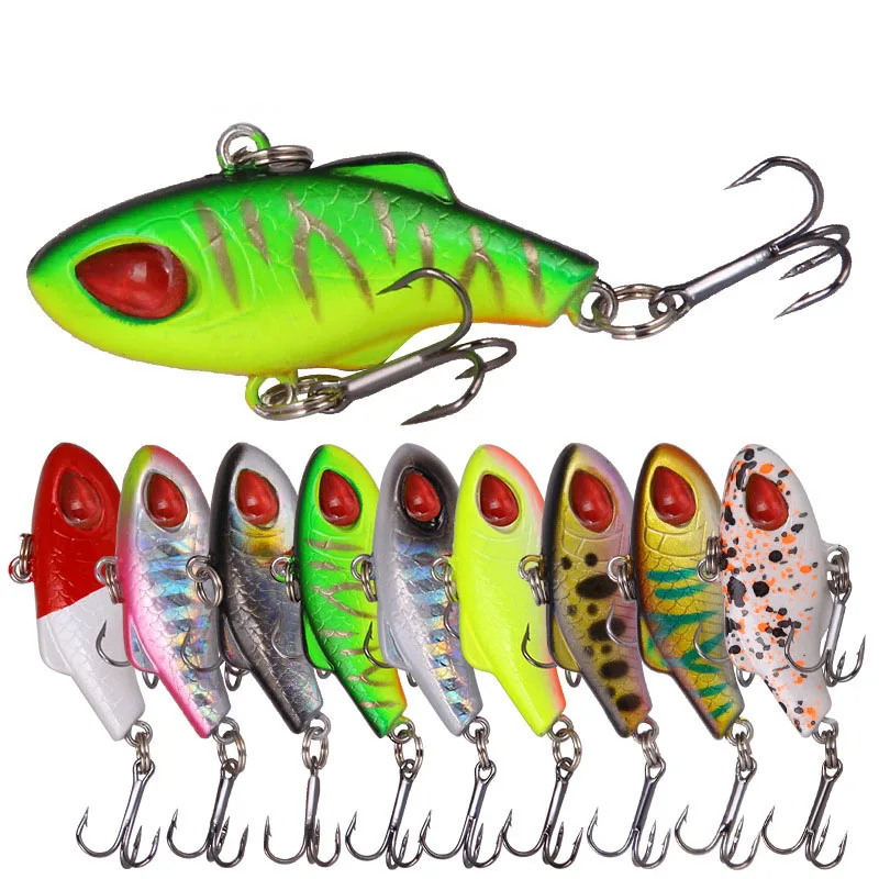 

Sinking VIB 3.5Cm 5G Winter Fishing Lure Wobbler Sinking Fishing Crankbaits Vib Lure Ice Hard Bait Mini Wobblers Crankbait Sea