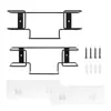 Wall Mounted Glove Rack Wall Mounted Metal Glove Box Holder for Healthcare Food Service Anti-slip Tissue Box for Dentist 3