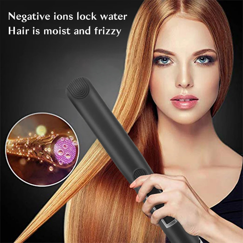 Professional Straightener Hair Salon Styling Curling Iron Flat Iron 480? Negative Ion Anti-scalding Hair Care