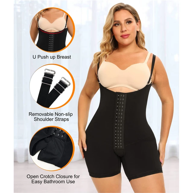 NADAINGAA Fajas Colombianas Women Waist Trainer Body Shaper Corset Slimming  Underwear Bodysuit Sheath Tummy Control Shapewear - AliExpress