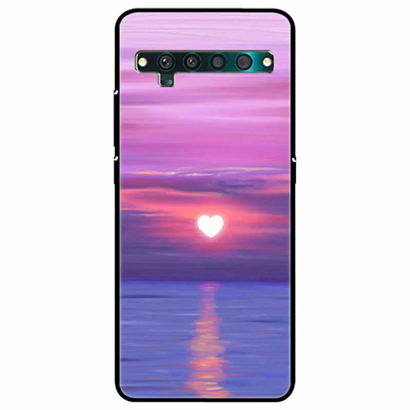 Shockproof Silicone Cat Lion TPU Back Case - Soft Protective Cover