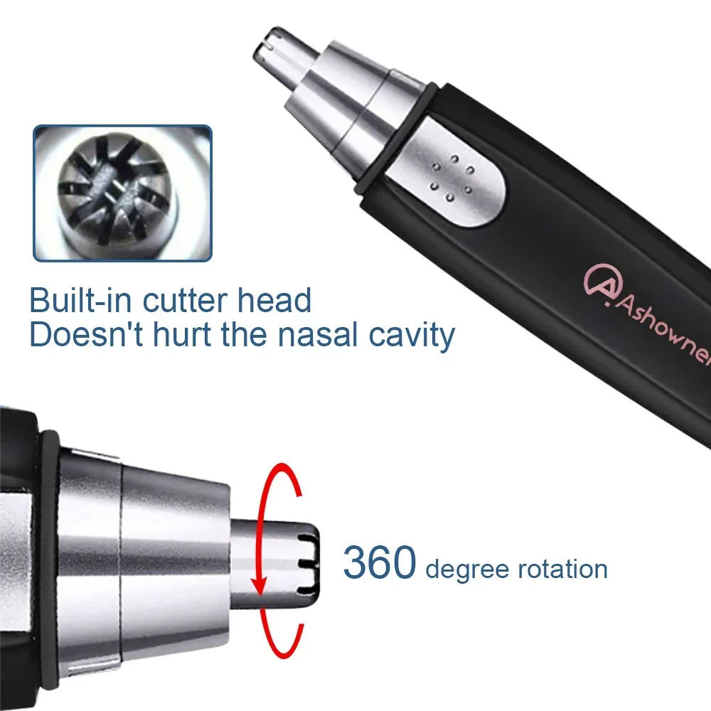 Shaver for Men 1pcs Ear Neck Eyebrow Trimmer Cleaning Trimmer Nose Hair Remover Kit Tool