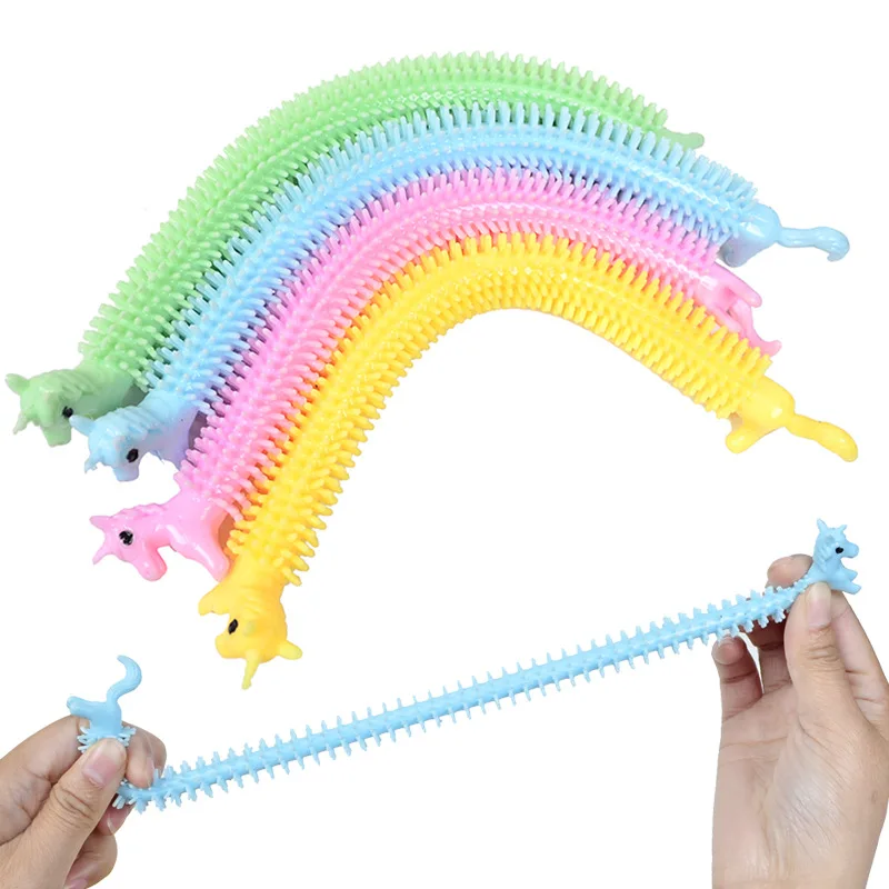 Stretchy String Fidget Toys Animal Sensory Stress Relief Toy Cute Cadeau Anniversaire Enfant Juguetes Sensoriales Para Ni&ntilde;os