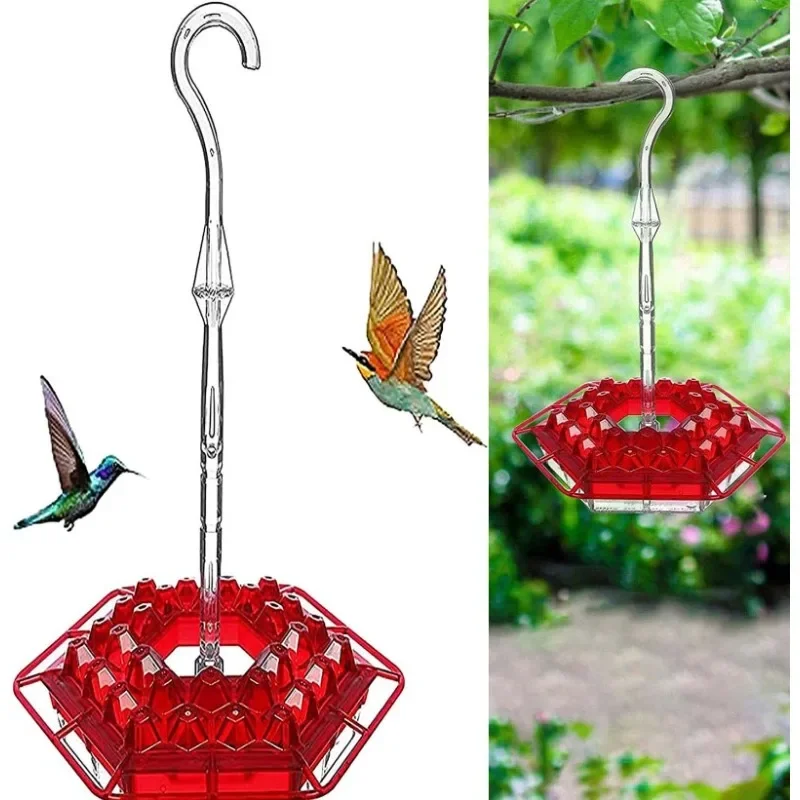 

Delightful Hummingbird Feeder with Hook for Easy Installation | Bird Toy for Nature Lovers stapstenen