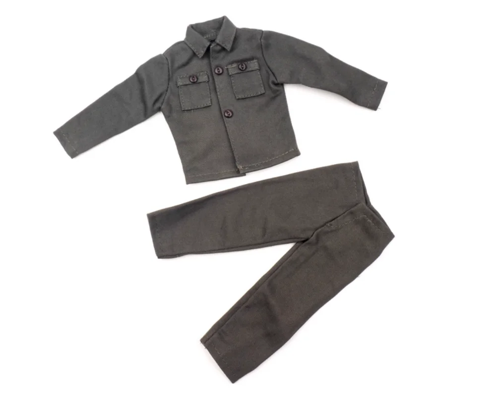 

1/6 Male Sodier Clothes Uniform B Coat&Pants Model for 12'' Action Figure