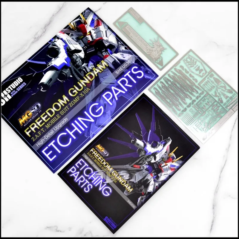 

SH Mobile Suit MGSD ZGMF-X10A FREEDOM Detail Metal Etching Sheet Modification Assembly Model Action Toy Figures Christmas Gifts