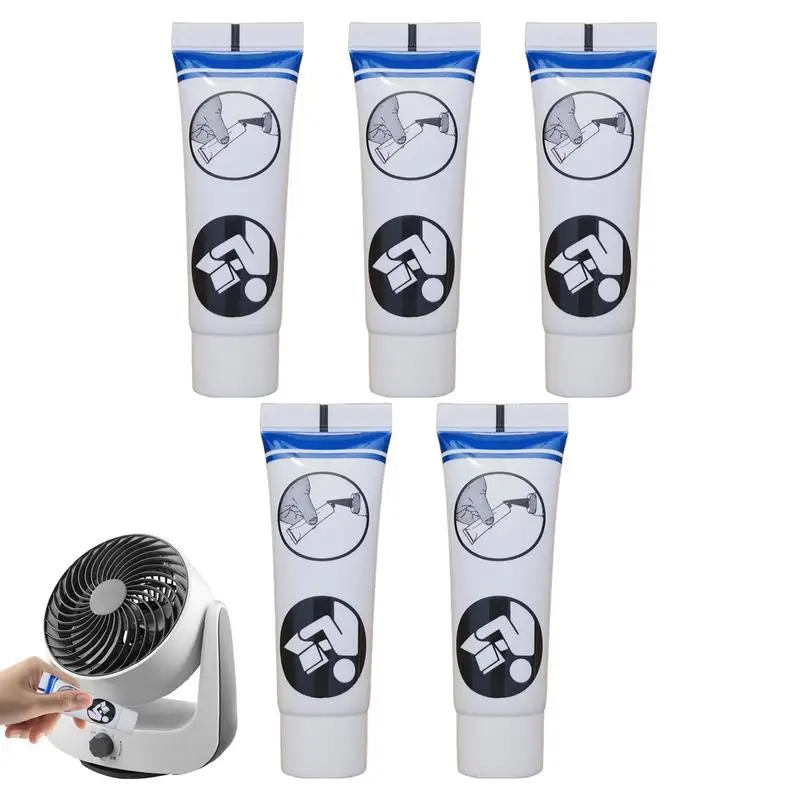 

Силиконовая смазка, водонепроницаемое смазочное масло для уплотнительных колец, шестеренчатая трубка для монтажа, герметик, смазка для клапана шины, 5 шт.