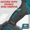 Makita DDF487 13mm red circle brushless lithium rechargeable impact drill,household hand drill,high torque electric screwdriver 6