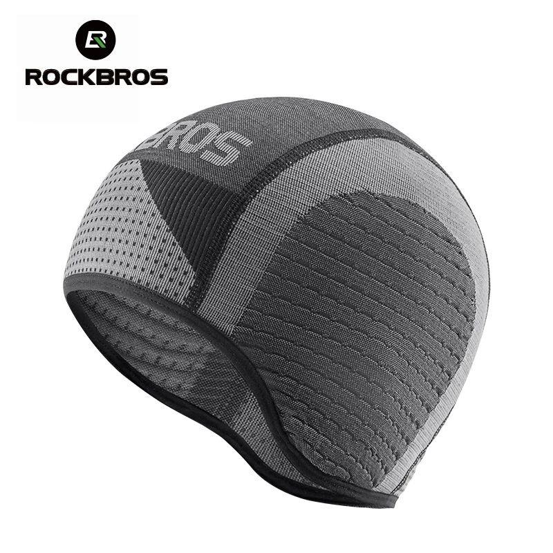 Bonnet Cycliste ROCKBROS - Chaud, Polaire, Unisexe (Noir)