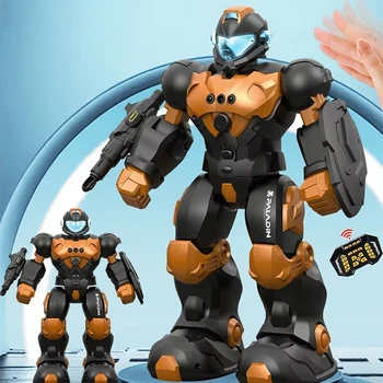 2.4G RC Robot Programmazione intelligente Rilevamento gesti Telecomando Canto vocale Danza Robot Giocattolo elettrico Regalo di Natale per bambini