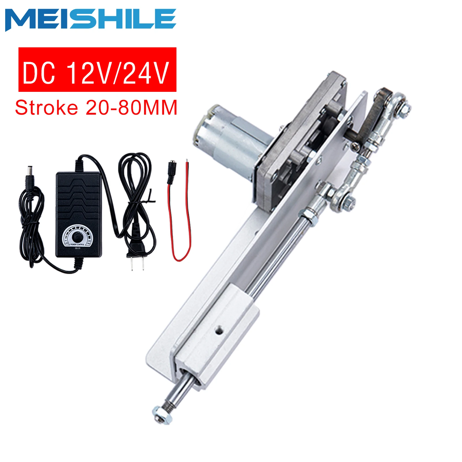 Reciprocating Cycle Linear Actuator 100lbs Of Force Reciprocating-Cycle-Linear-DIY-Motor-DC-12V-24V-Linear-Actuator-Stroke