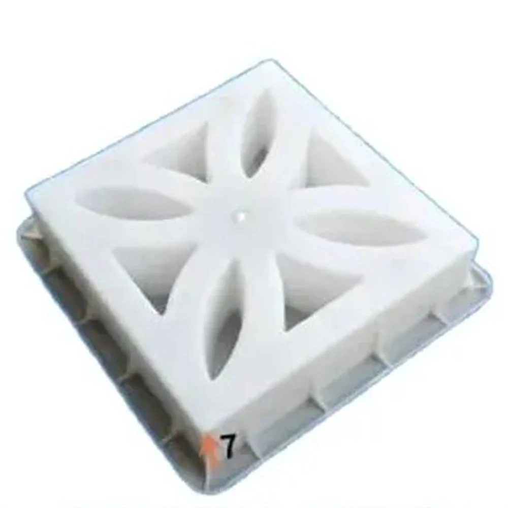 Antique Cement Flower Pane Mold Fence Wall Decoration Hollow Ventilation Flower Wall Brick Abrasive concrete molds