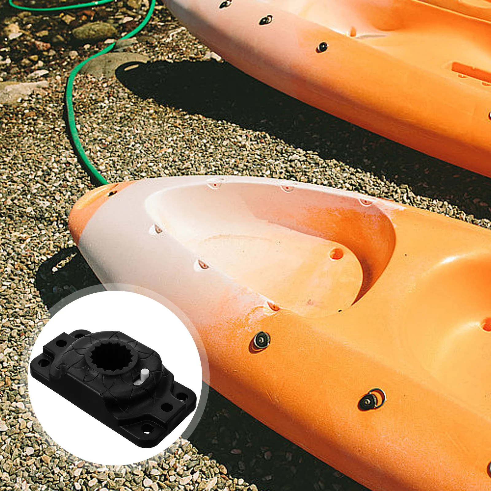 

Flag Holder Durable Canoe Kayak Mount Base Camera Mounts Base Rack Mount Base