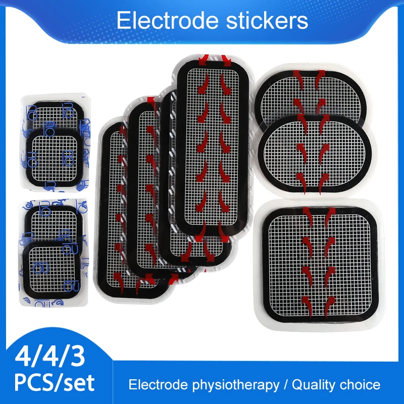 Muscle Stimulator Ems Abdominal Hip Trainer Patches Accessories Replacement Gel Sheet Electrode Pads Abs Fitnesstraining Homegym