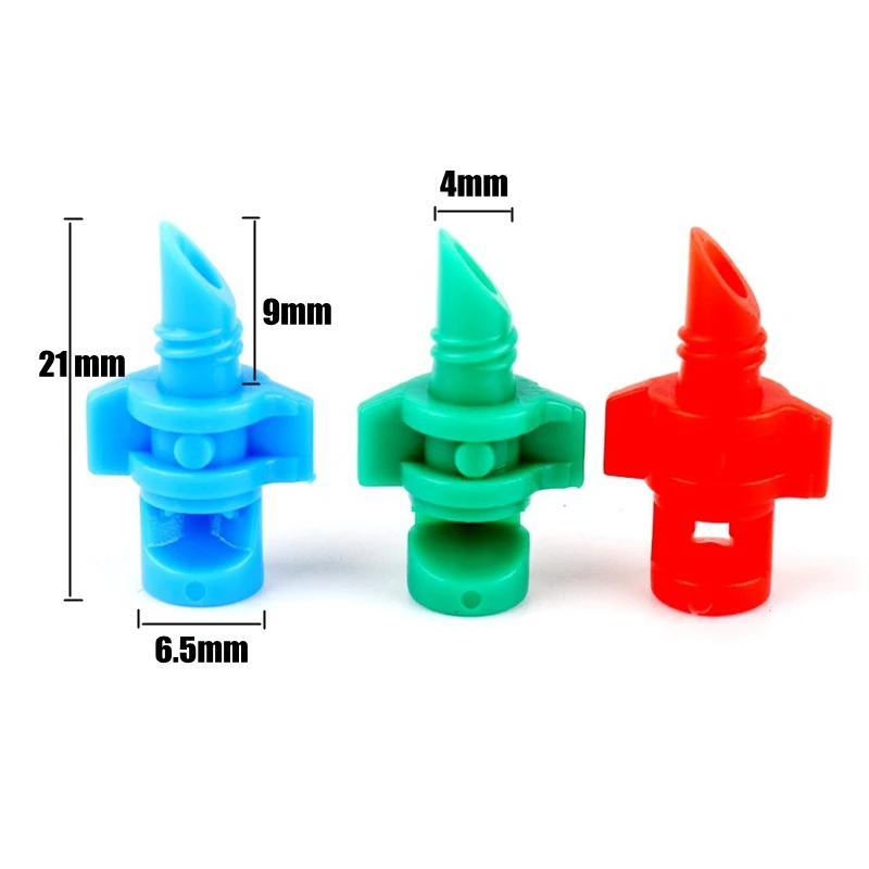 Angle Refraction Sprinkler Nozzle 50pcs for Garden Irrigation